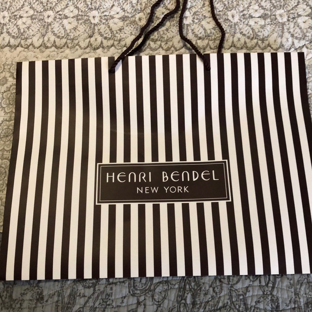 Henri Bendel medium sized shopping bag